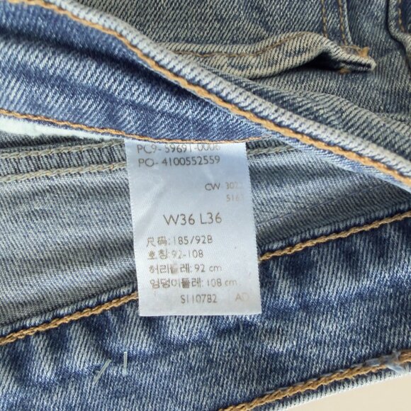 Levi Strauss Signature Gold Men's Slim Fit Jeans - Picture 5 of 6